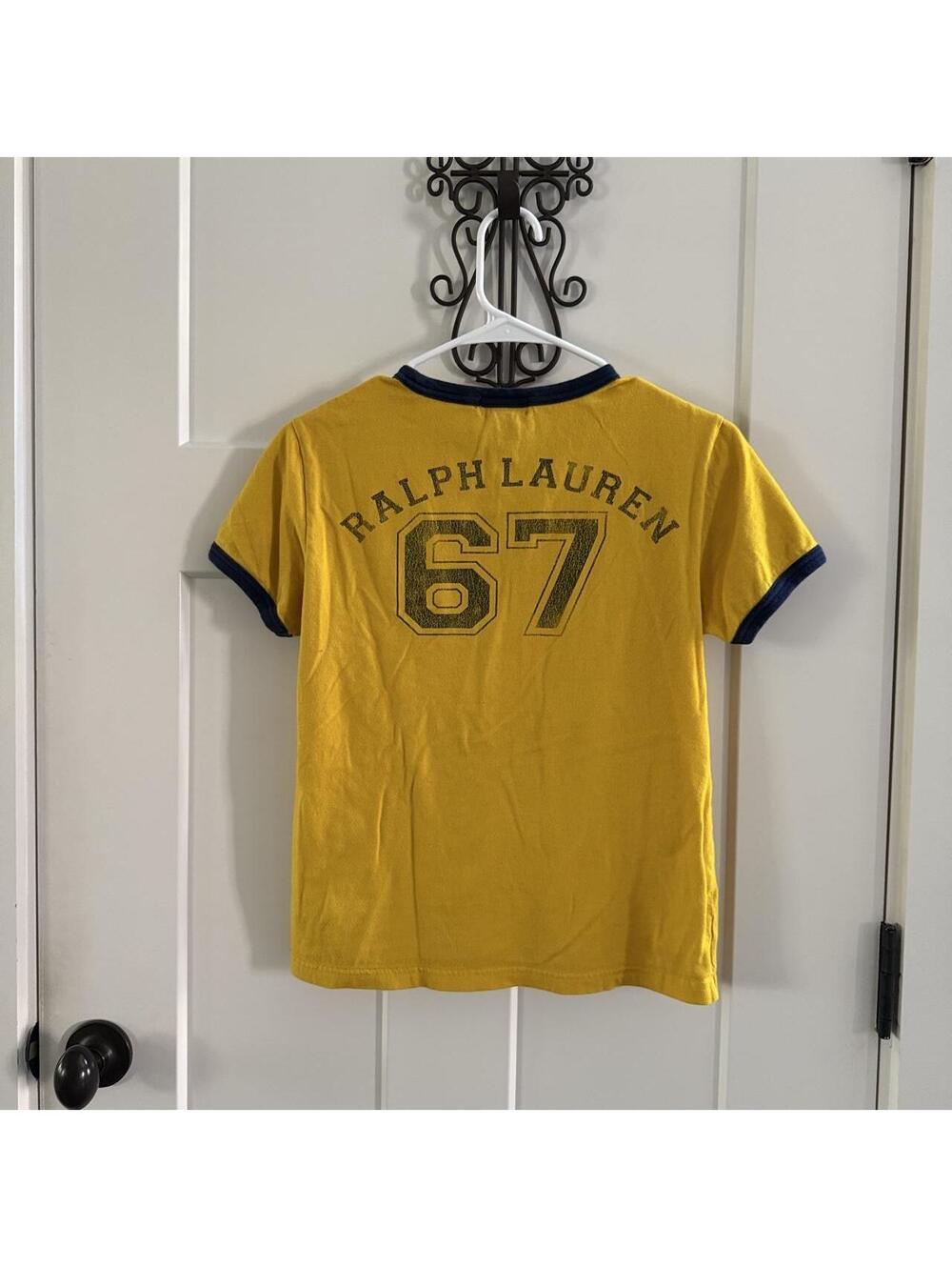 Polo Ralph Lauren 67 Ringer Baby Tee 💛 - Picture 6 of 8